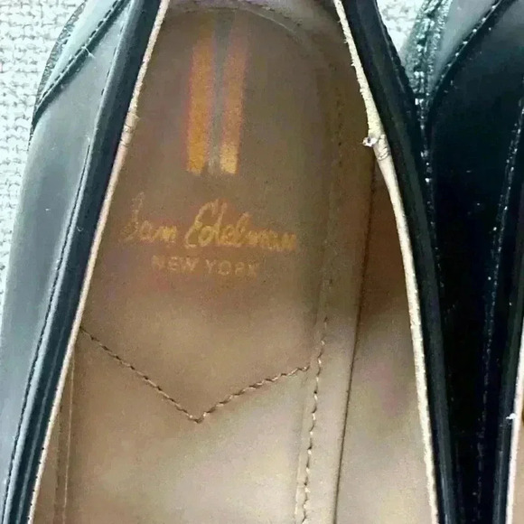 Sam Edelman Black “Teo” Loafer With Lug Soles Women’s Size 9 Like New! - Picture 13 of 13
